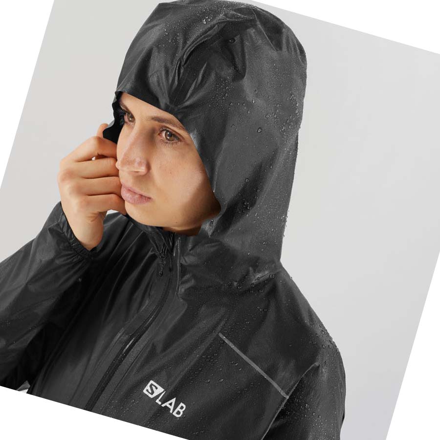 Chaquetas Salomon S/LAB GORE-TEX SHAKEDRY™ WATERPROOF Mujer Negros | MX 2492XYU